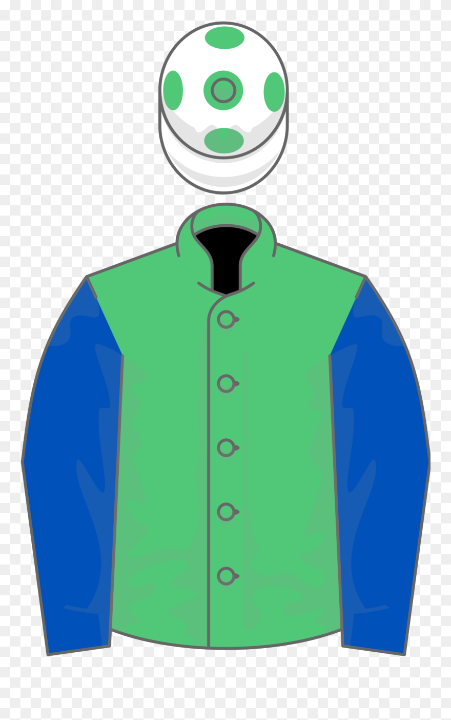 Robert Sangster Racing Colours Clipart