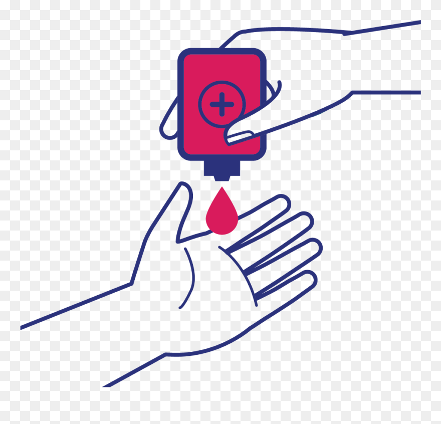 Hand Sanitizer Kartun Clipart