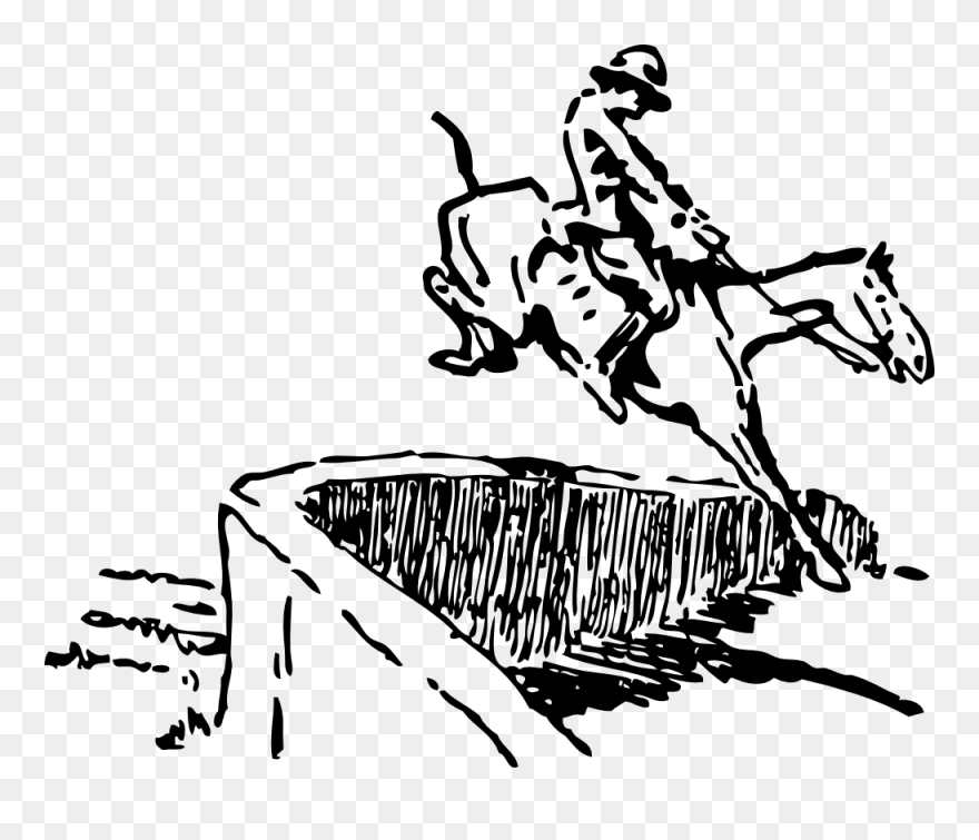 Onlinelabels Clip Art Horse Jumping A Wall - Horse Jumping Animation - Png Download