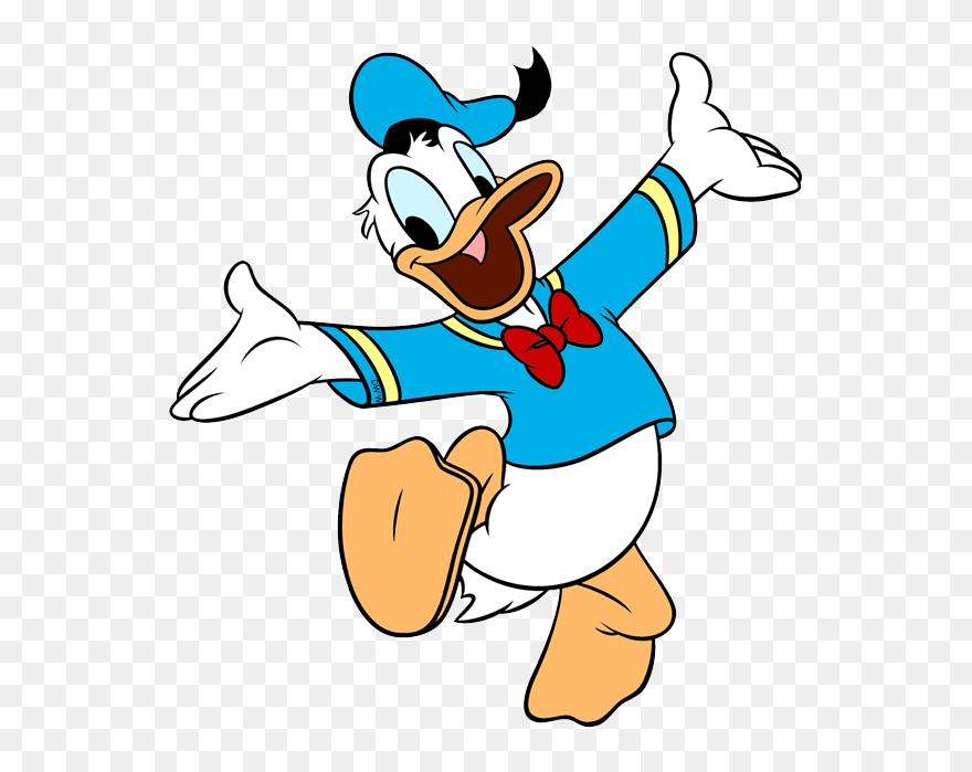 Donald Duck Png Transparent Images - Disney Donald Duck Png Clipart