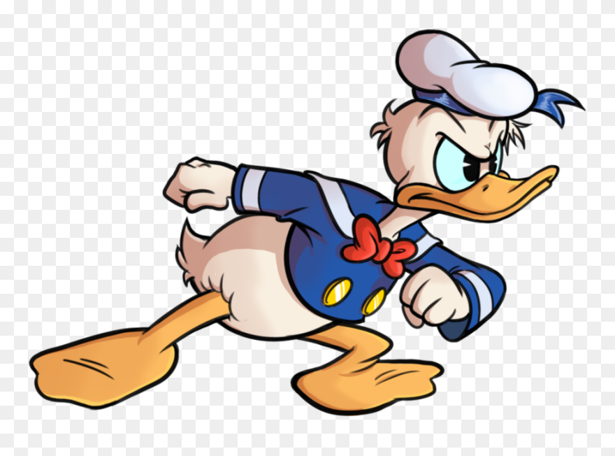 Donald Duck Download Transparent Png Image - Drawing Donald Duck Clipart