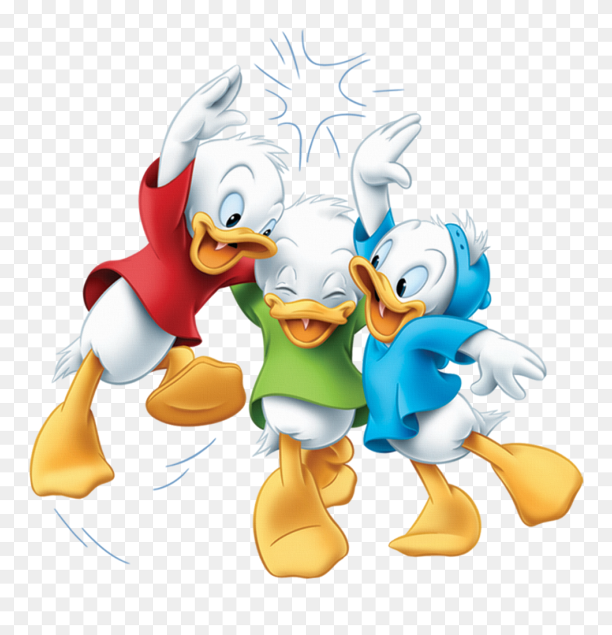 Donald-duck - Huey Dewey And Louie Png Clipart