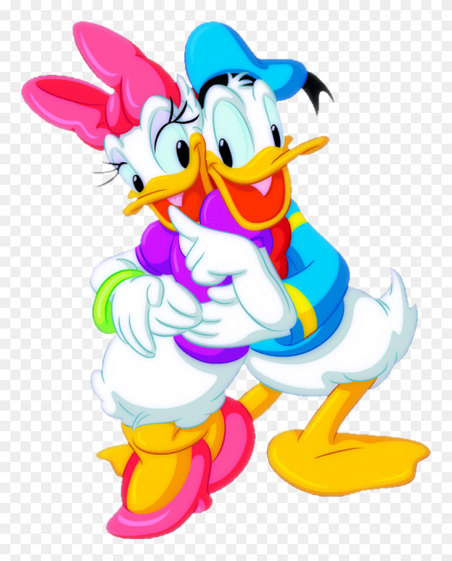 Donald Duck & Daisy Png Image - Donald And Daisy Duck Love Clipart