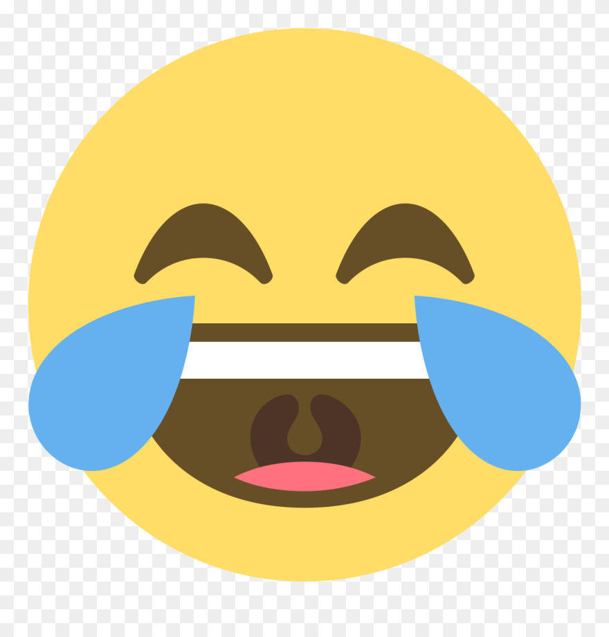 Laugh Emoji Vector Clipart