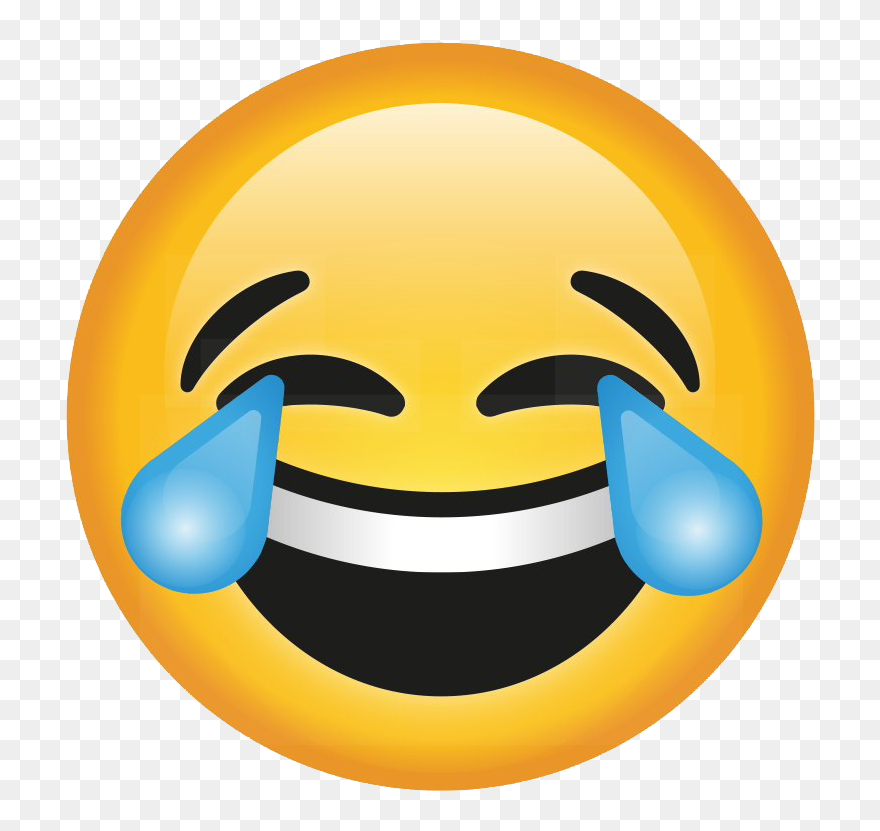 Laughing Emoji Png Pic - Crying Laughing Emoji Png Clipart