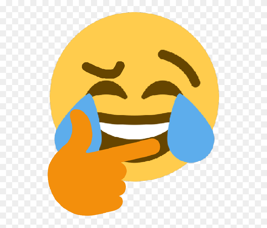Joyfuk Killmepls Thinking Discord Emoji Discord Laughing - Laughing Crying Emoji Discord Clipart