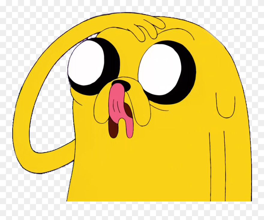 Jake The Dog Face Smiley Clip Art - Transparent Jake The Dog Png