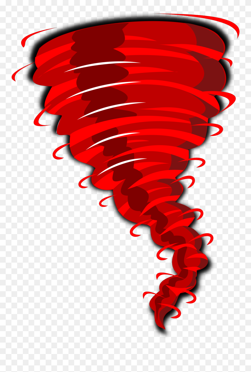 Red Tornado Png Clipart