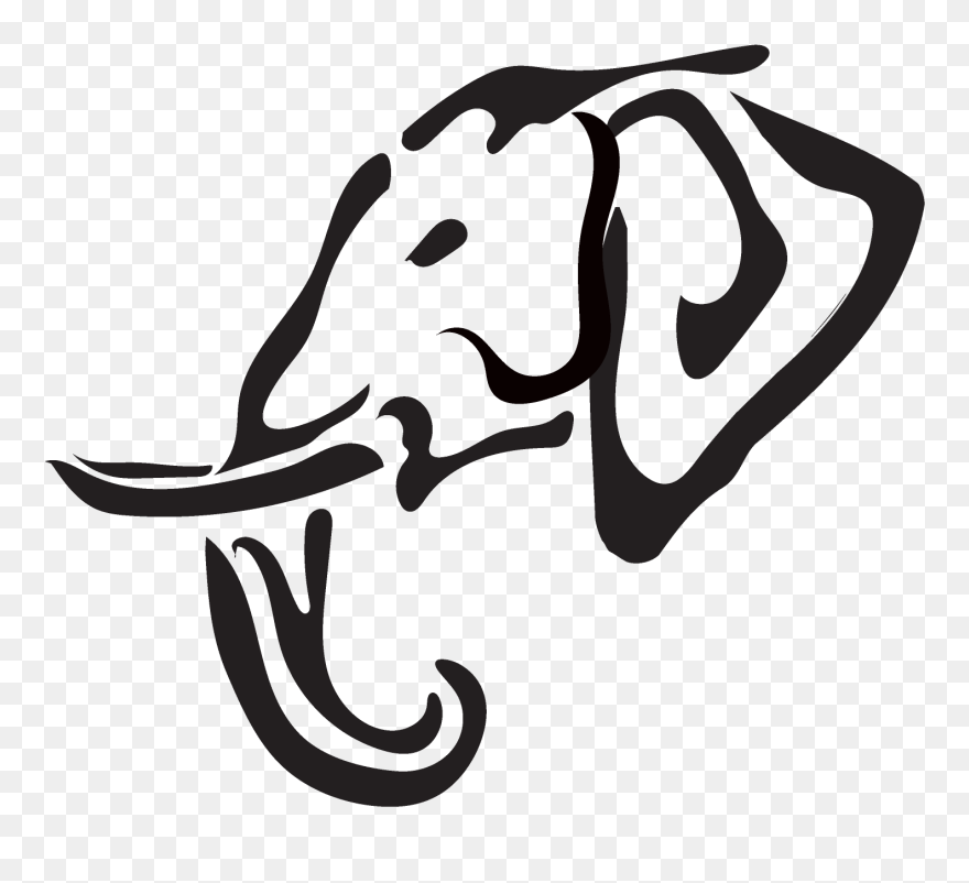 Logo Kepala Mammoth Clipart
