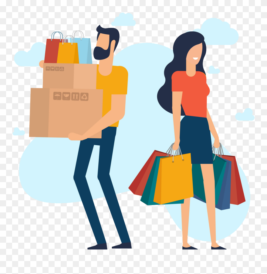 Shopping Flat Clipart