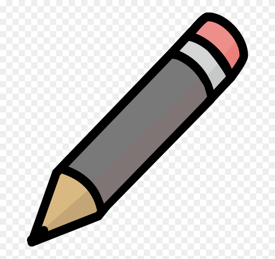 Line,pencil,computer Icons - Gray Pencil Clipart - Png Download