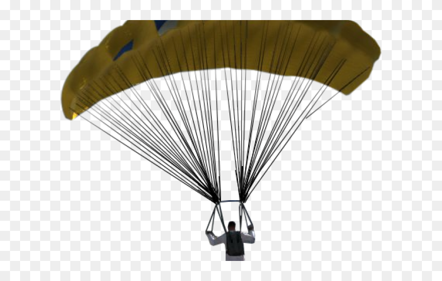 Parachute Clipart Parachute Guy - Parachute Transparent Background - Png Download