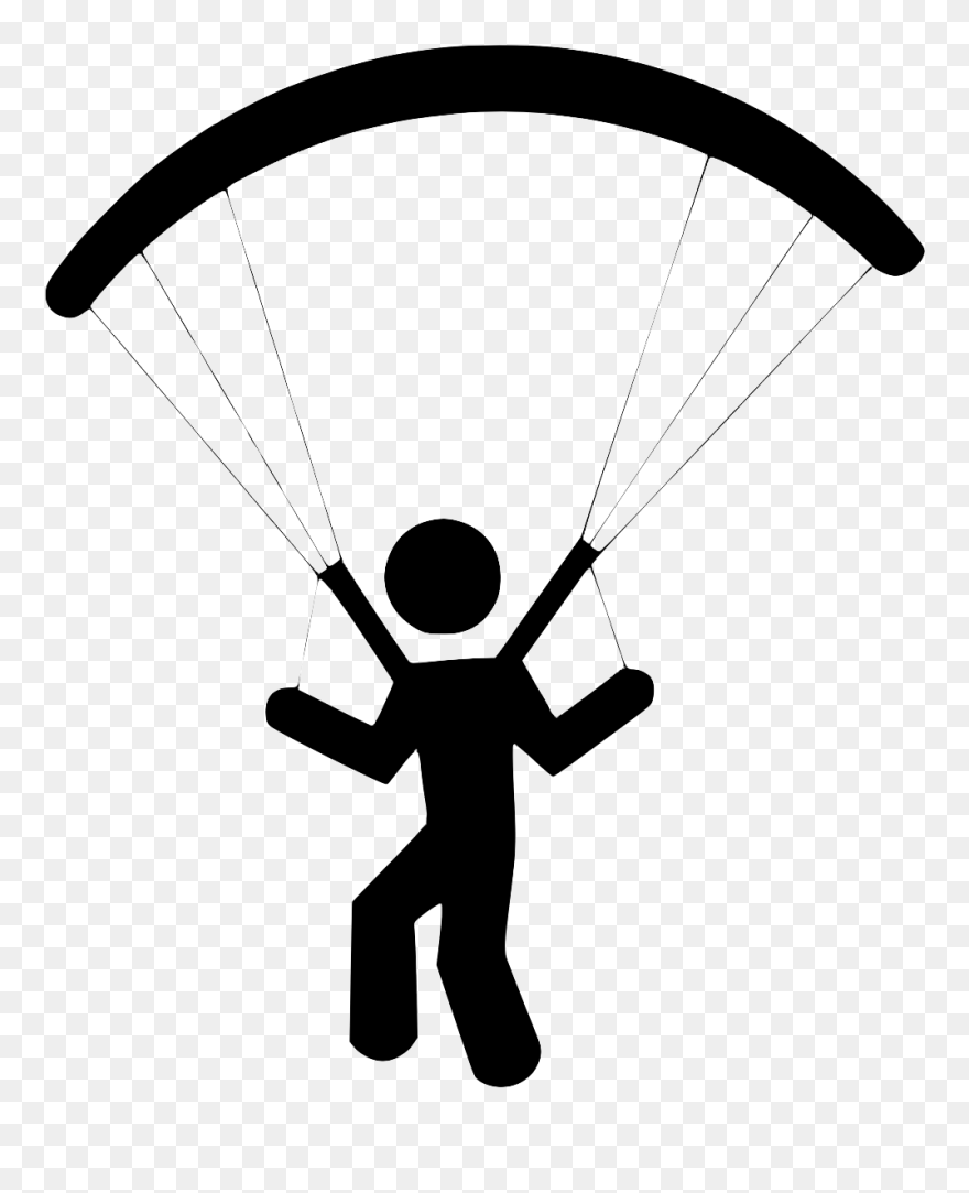 Parachute Clipart , Png Download - Extreme Sport Transparent Png