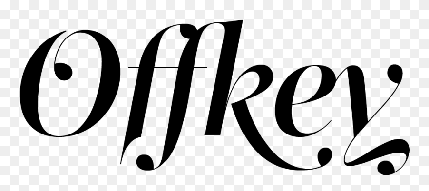 Serif Font Ball Terminals Clipart