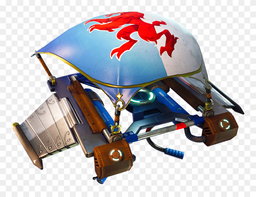 Fortnite Parachute Transparent & Png Clipart Free Download - Rare Fortnite Glider Png
