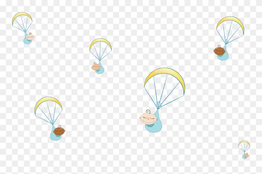 Transparent Parachute Clipart - Parachuting - Png Download