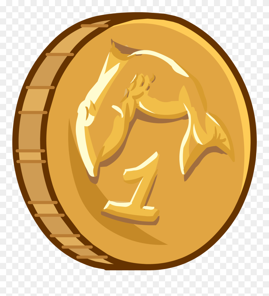 Club Penguin Rewritten Wiki - Transparent Club Penguin Coin Clipart