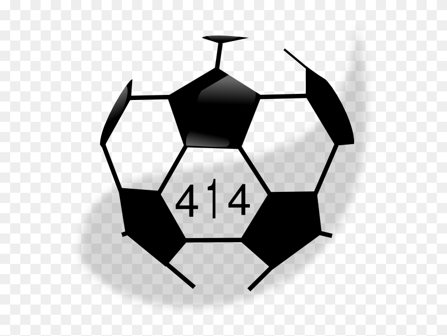 Transparent Soccer Ball Clipart Vector - Transparent Background Soccer Ball Cartoon - Png Download