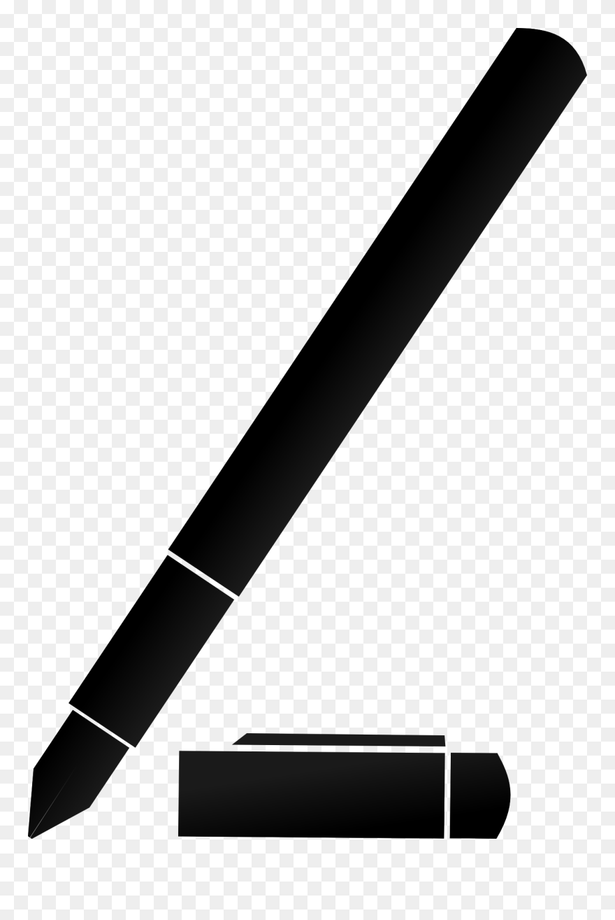 Black Pen Clipart - Png Download