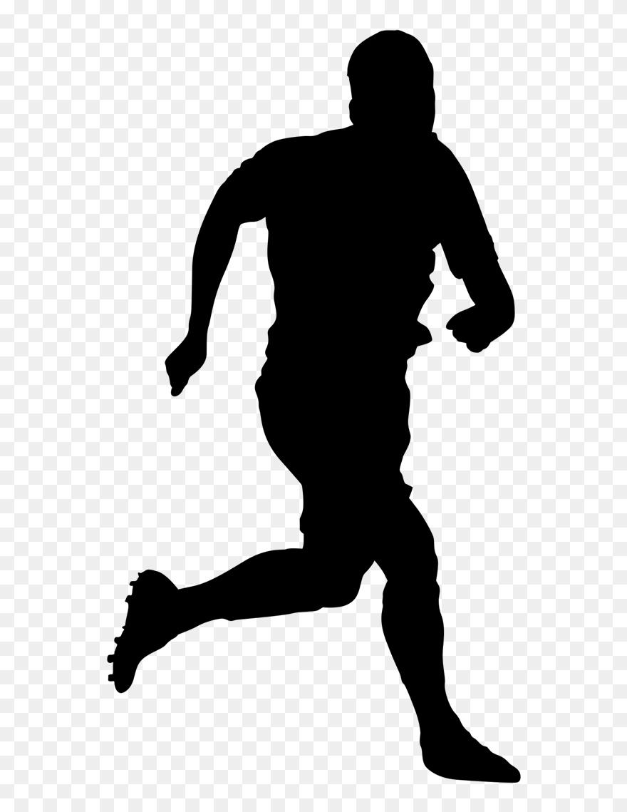 Clip Art Football Player Vector Graphics Openclipart - Soccer Player Clipart Without Ball - Png Download