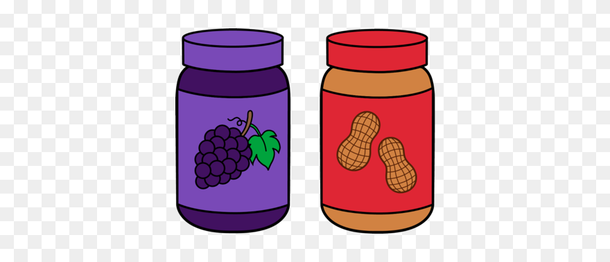 Clip Art Jar Of Jelly - Png Download