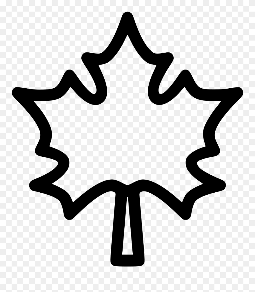 Maple Clipart Dry Leaf - Png Download