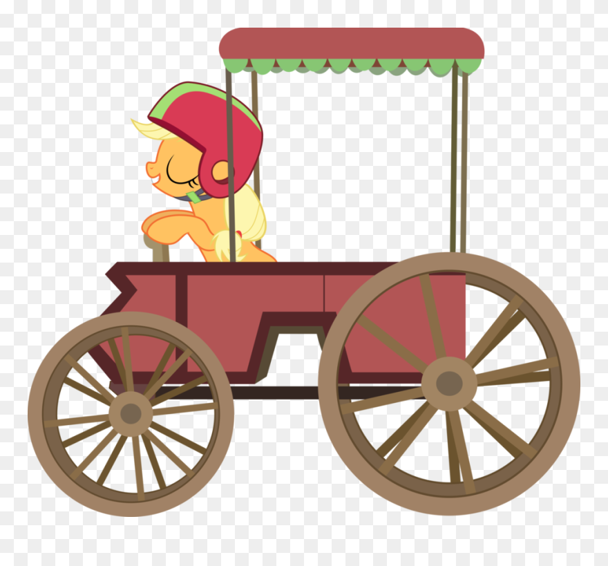 Patterned Apple Clipart Free Clipart Apple Cart Lemonize - Wheel - Png Download