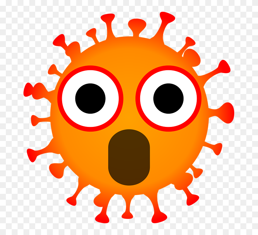 Coronavirus Cartoon For Kids Clipart