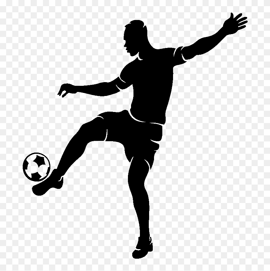 Football Player Silhouette - 4 Pics 1 Word Level 1951 Clipart