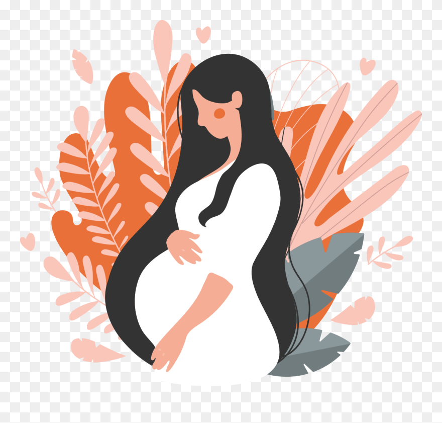 Pregnant Background Clipart