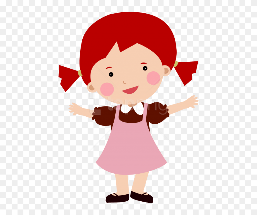 Free Png Children Png Clipart Png Image With Transparent - Transparent Girl Cartoon Png