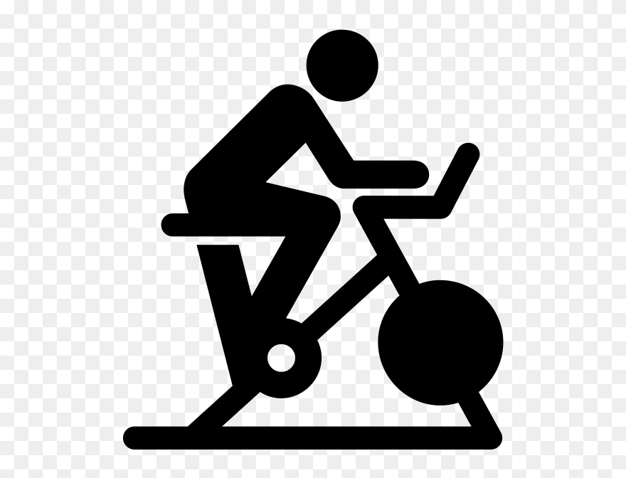 Cycling Exercise Clipart - Png Download
