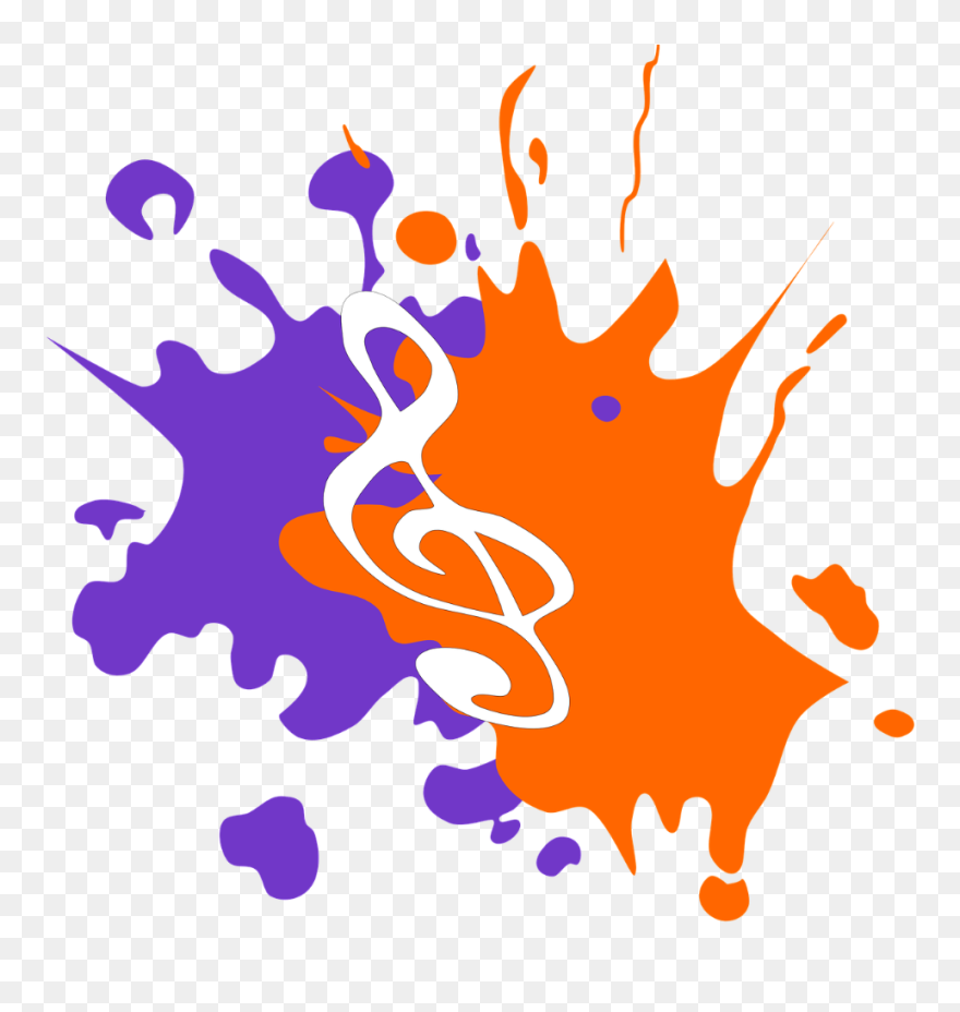 Transparent Music Notes On Staff Clipart - Sonido En El Arte - Png Download