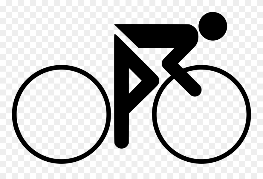 Transparent Cyclist Png - Olympic Cycling Logo Clipart