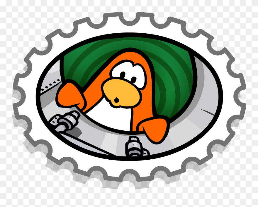 Christmas Stamp Clipart Jpg Freeuse Underground Stamp - Club Penguin Recycling Stamp - Png Download