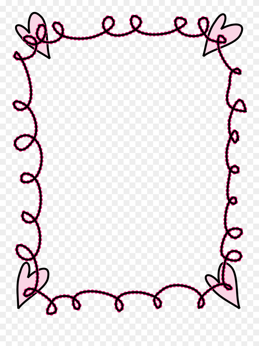 Doodle Heart Clipart Free Graphic Transparent Download - Doodle Frames Clipart Free Png