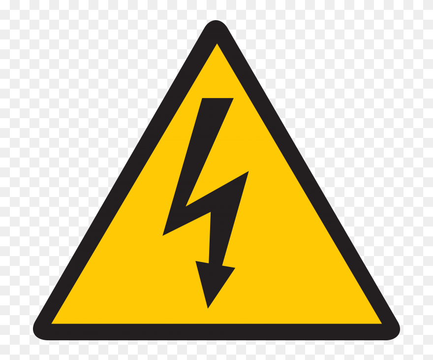 Electrical Hazard Symbol Png Clipart