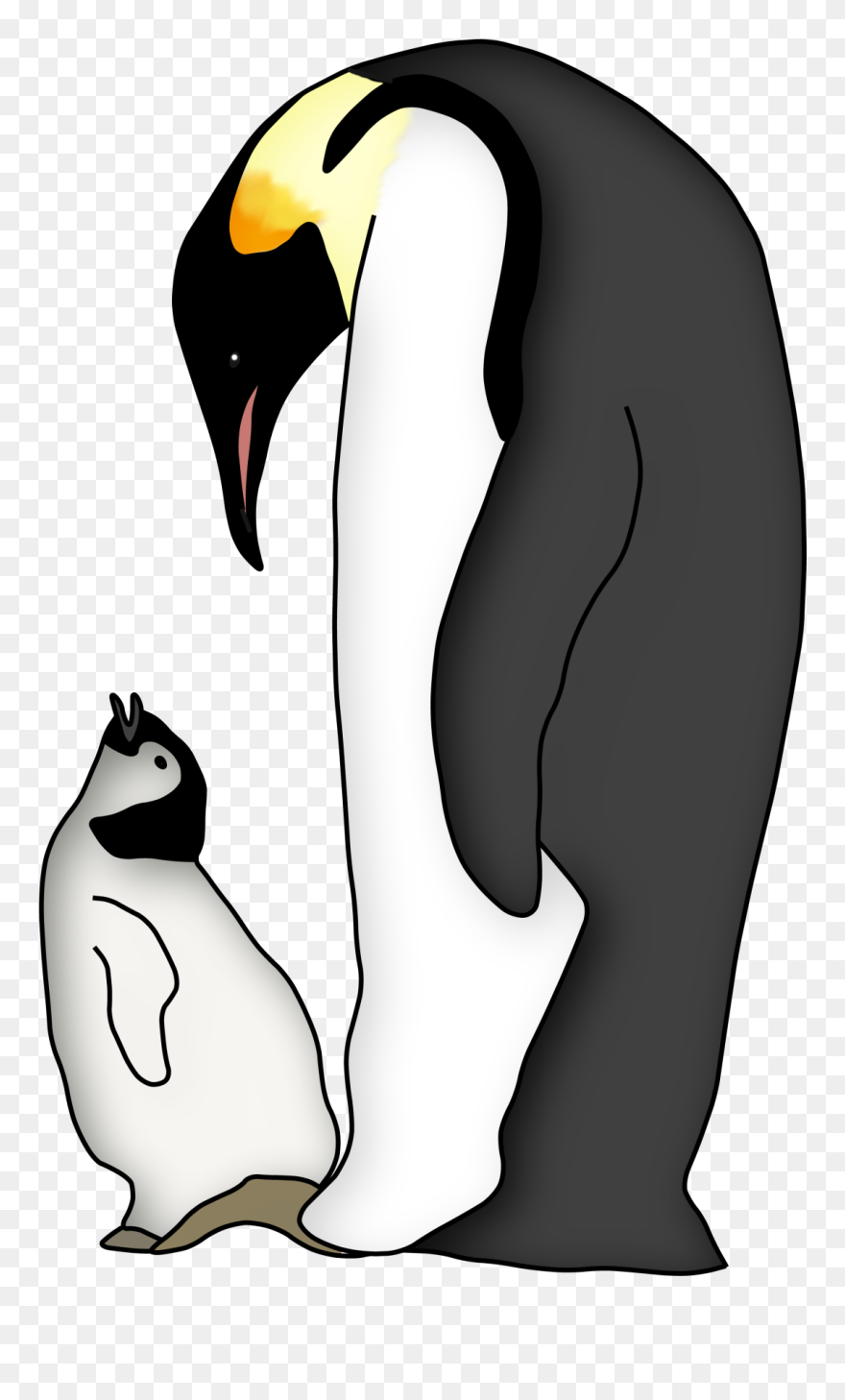 Emperor Penguin Clipart Group Penguin - Penguin Life Cycle Books - Png Download