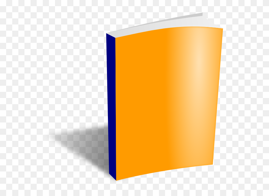 Book Clip Art At Clker - Blank Cover Book Png Transparent Png