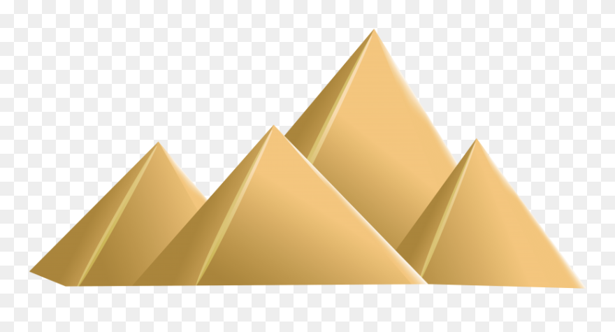 Pyramids Png Free Images - Egyptian Pyramids Clipart Transparent Png