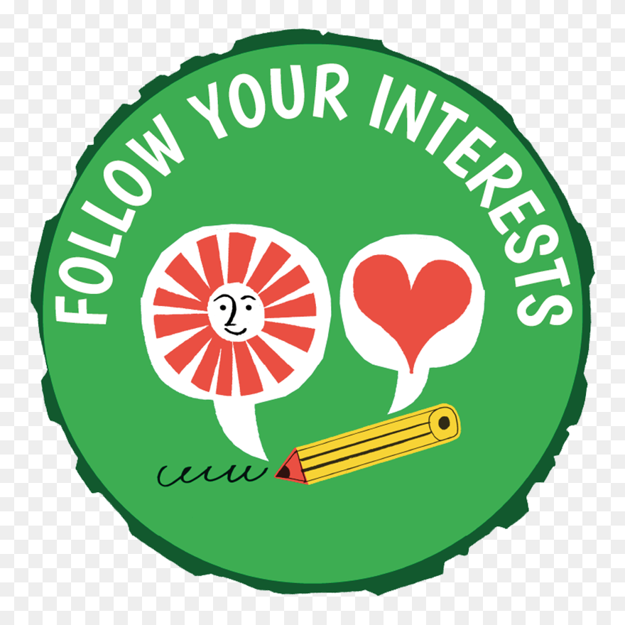 Follow Your Interests - Circle Clipart