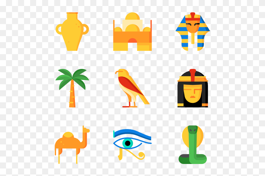 6 Kb, V - Egypt Icons Clipart