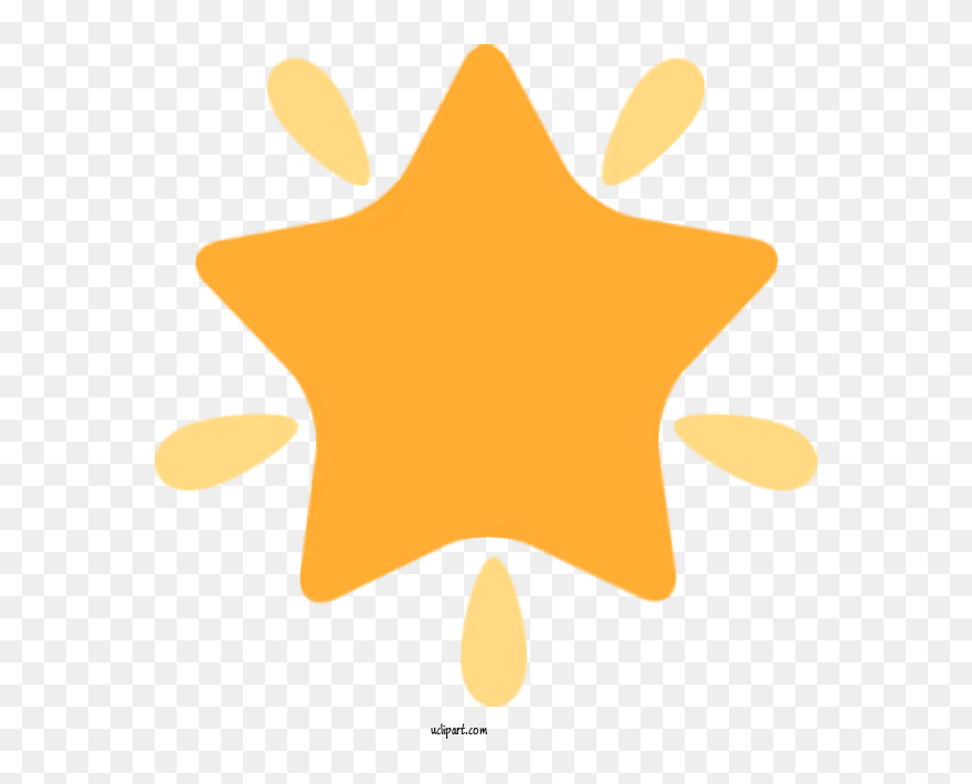 Transparent Holidays Yellow Line Star For Diwali For - Star Clipart