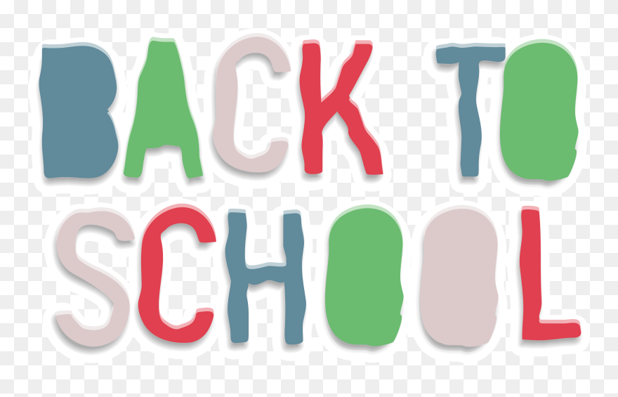 Modern School Clipart Royalty Free Back To School Modern - Clip Art - Png Download
