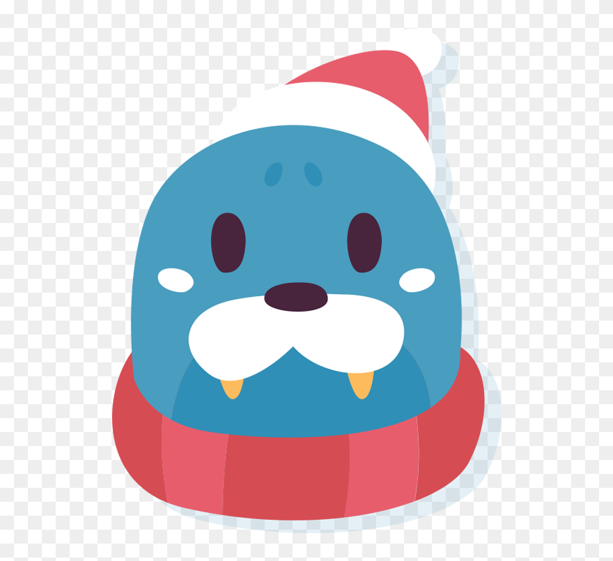 Cute Winter Animals Clipart - Png Download