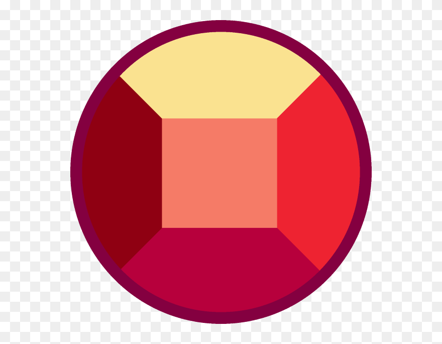 Crystal Clipart Ruby Stone - Ruby Sapphire Gem Steven Universe - Png Download