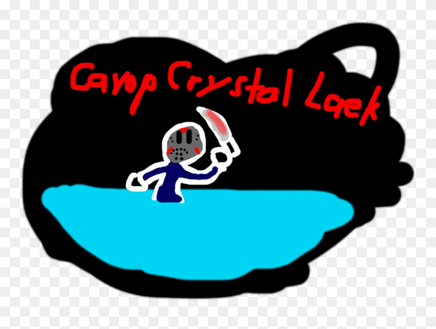 Clip Black And White Download Camp Crystal Lake Clipart - Png Download