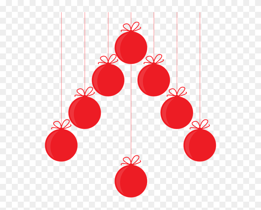 Palline Di Natale Cartoon Clipart