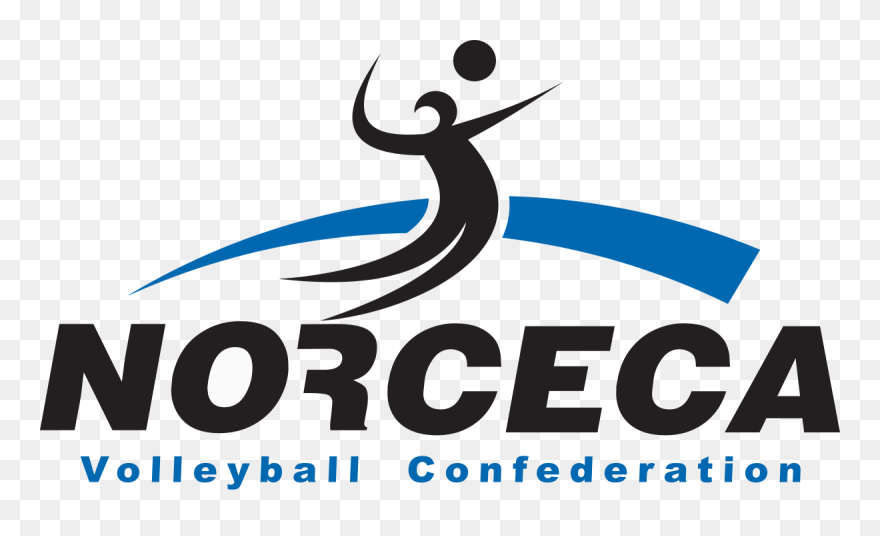 North, Central America And Caribbean Volleyball Confederation - Norceca Logo Clipart