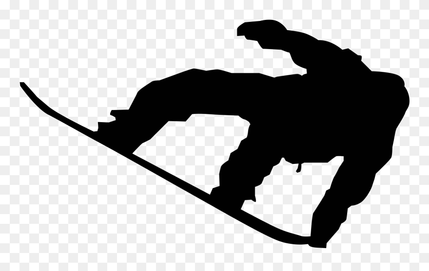 Snow Boarder Clipart Png For Web, Transparent Png - Cartoon Snowboard Png